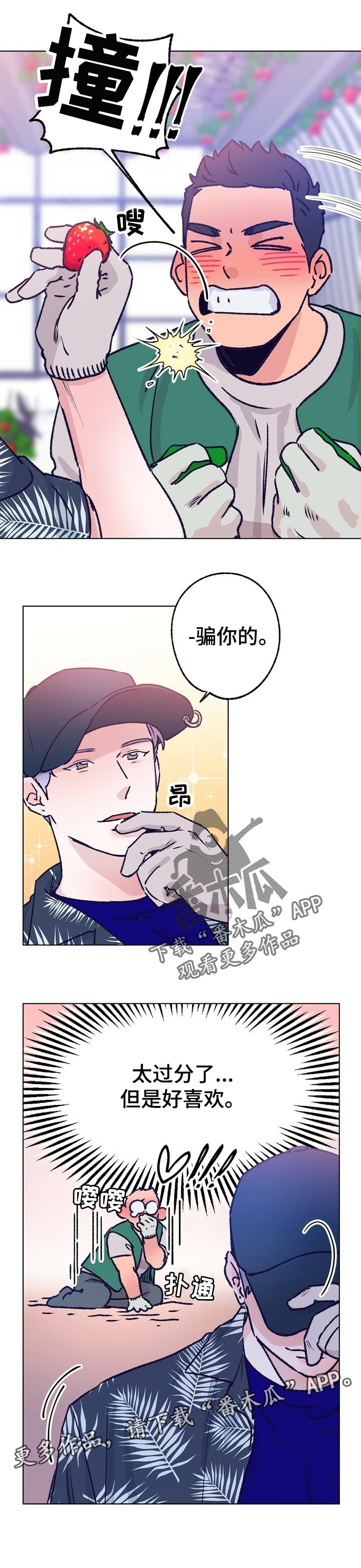 《乡野旋律》漫画最新章节第64章：摘草莓免费下拉式在线观看章节第【1】张图片