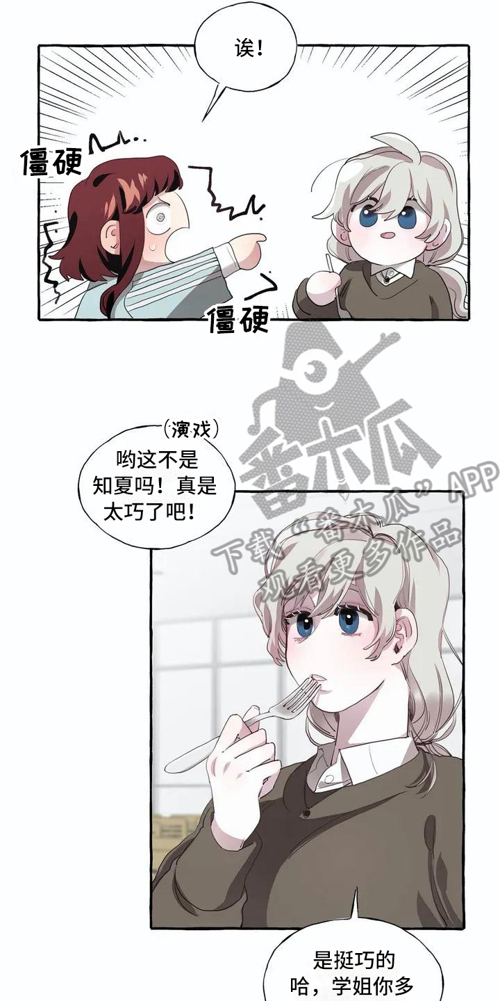 《橘味软糖》漫画最新章节第4章：追求免费下拉式在线观看章节第【3】张图片