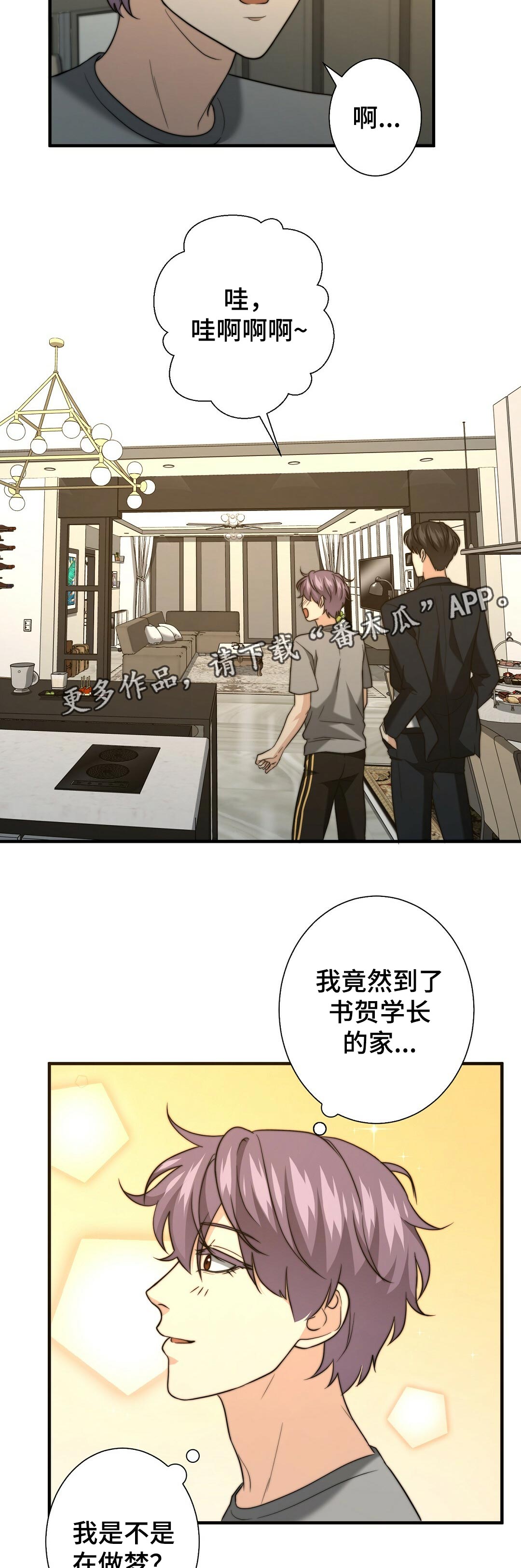 《秘密配对》漫画最新章节第46章：学长的豪宅免费下拉式在线观看章节第【3】张图片