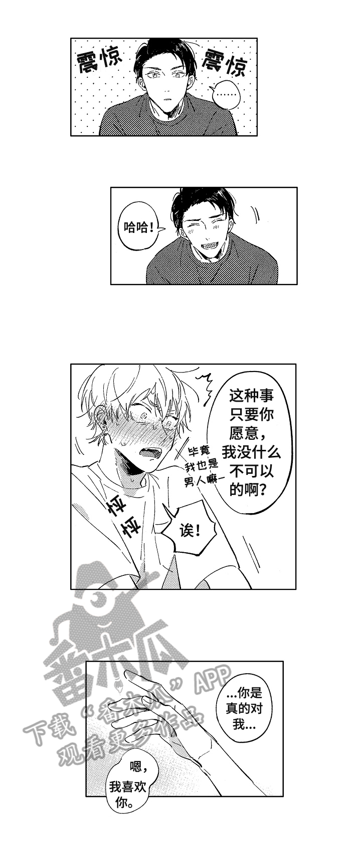 《糖与小狗》漫画最新章节第24章：接受免费下拉式在线观看章节第【2】张图片