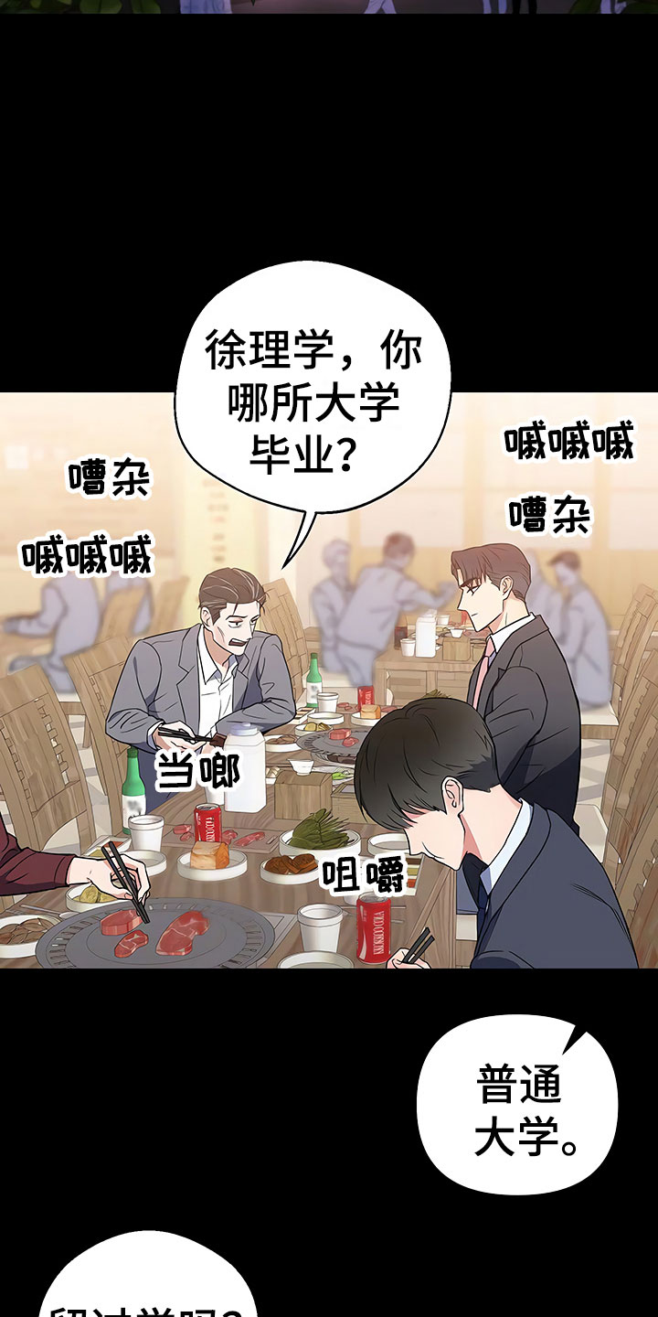 《歪打正着》漫画最新章节第3章：新人欢迎会免费下拉式在线观看章节第【20】张图片