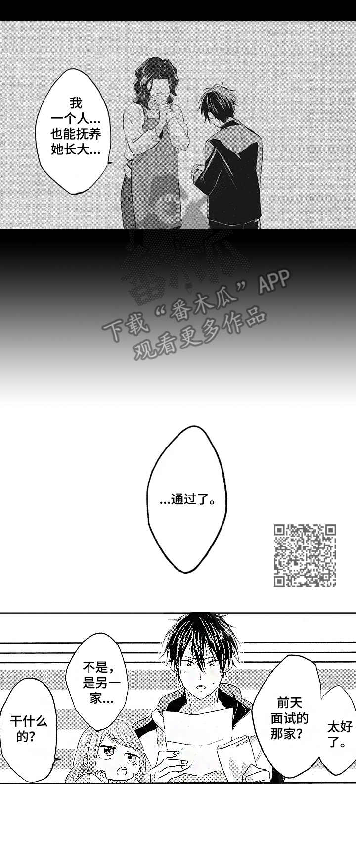 《让我保持喜欢》漫画最新章节第2章：面试通过免费下拉式在线观看章节第【5】张图片