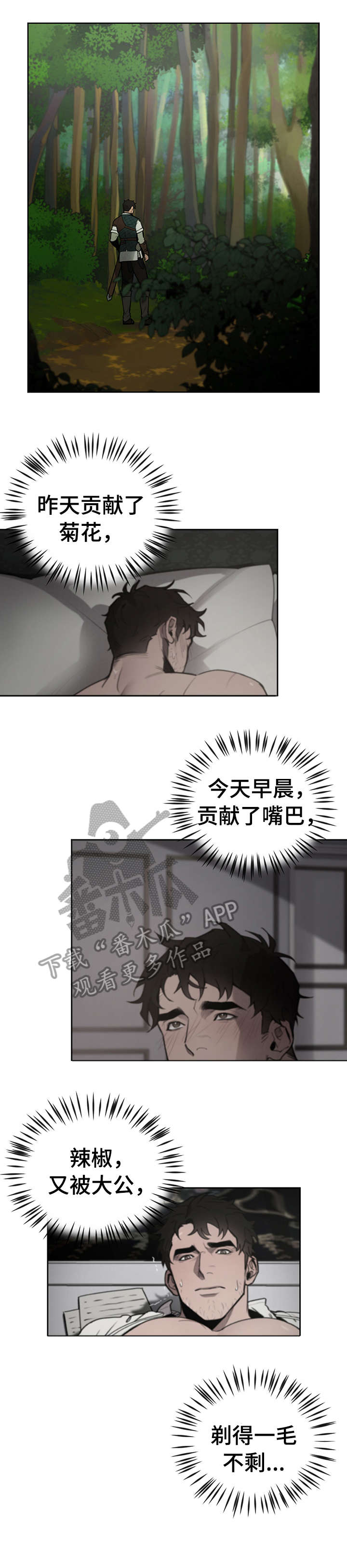 《大公子的玩物》漫画最新章节第9章：至少免费下拉式在线观看章节第【2】张图片