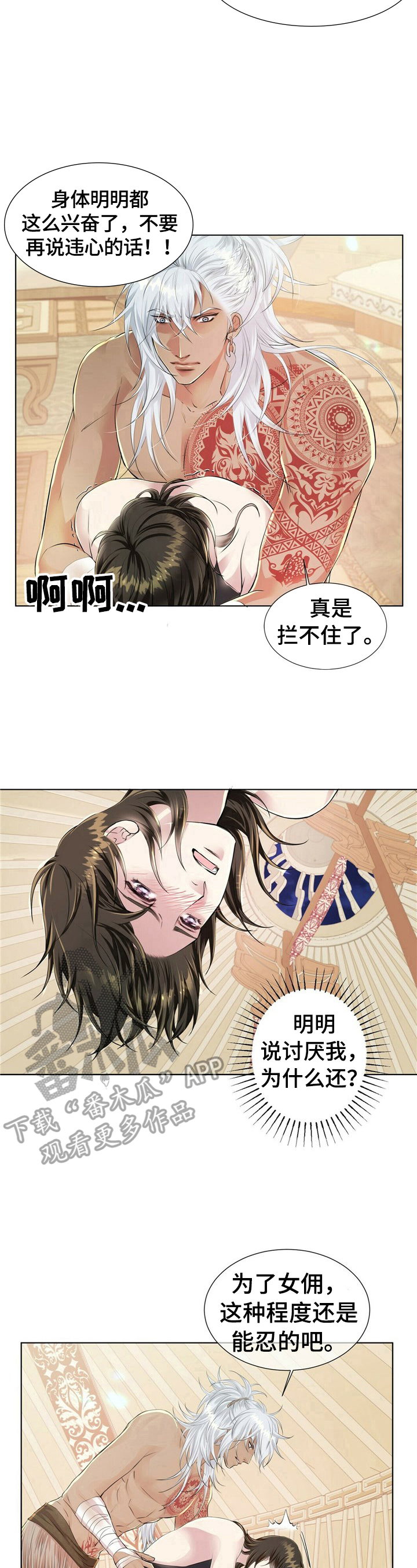 《狼王子》漫画最新章节第10章：态度免费下拉式在线观看章节第【3】张图片