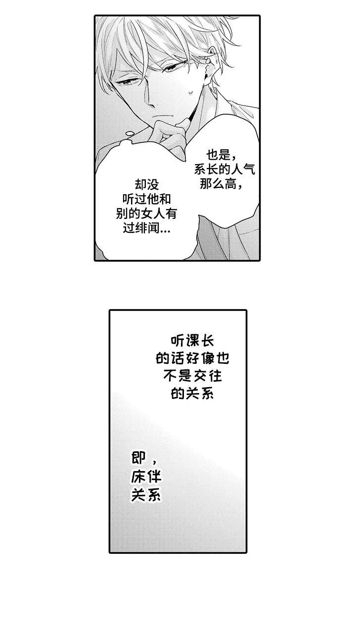 《我和经理之间》漫画最新章节第5章：难过免费下拉式在线观看章节第【8】张图片