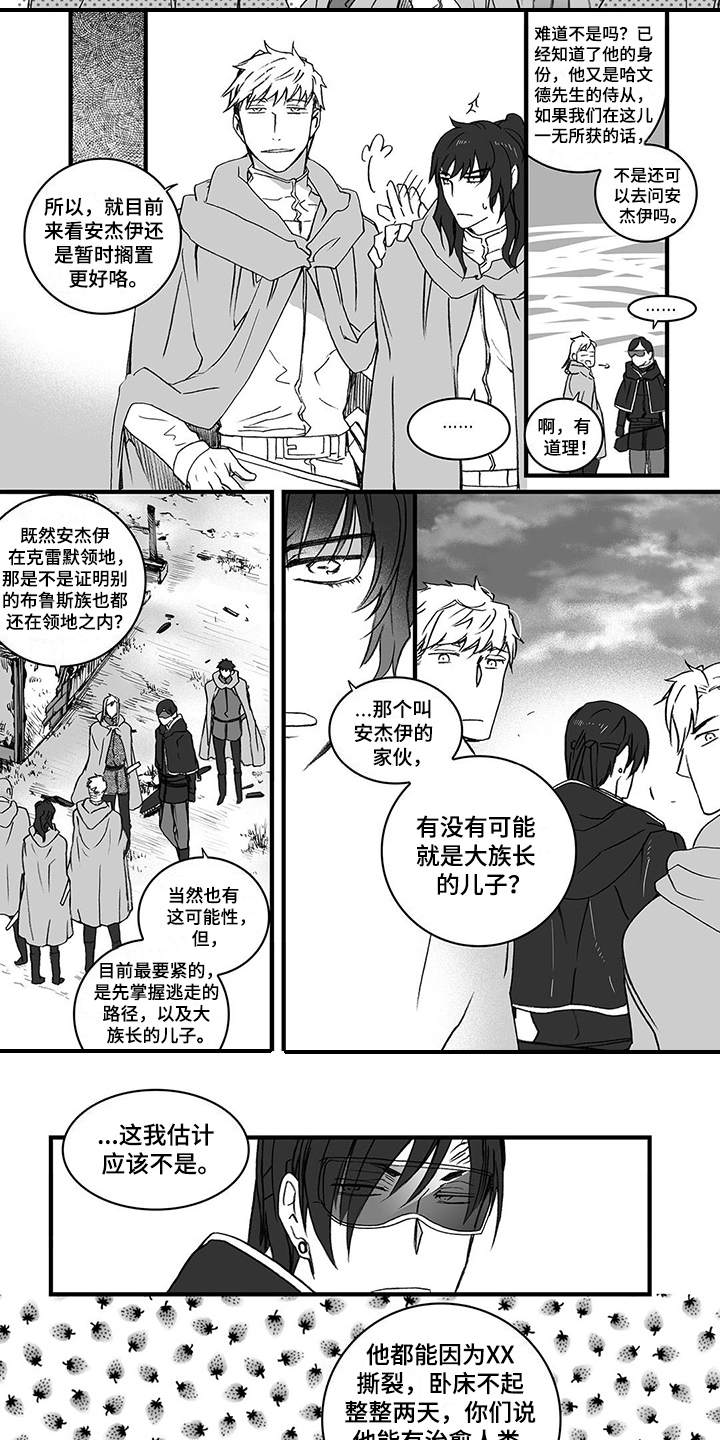 《落魄王子》漫画最新章节第15章：侦察免费下拉式在线观看章节第【3】张图片