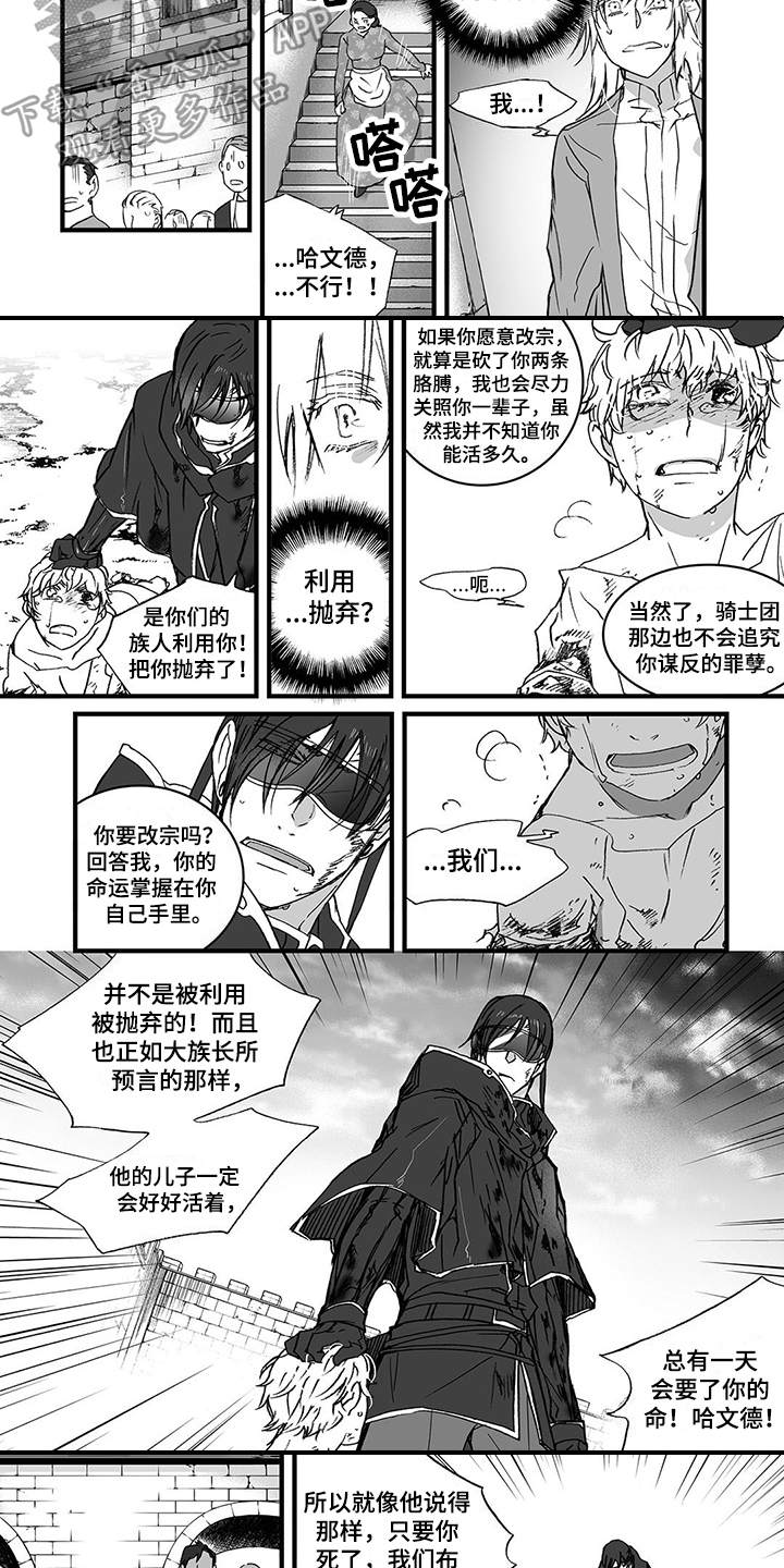 《落魄王子》漫画最新章节第17章：无情免费下拉式在线观看章节第【4】张图片