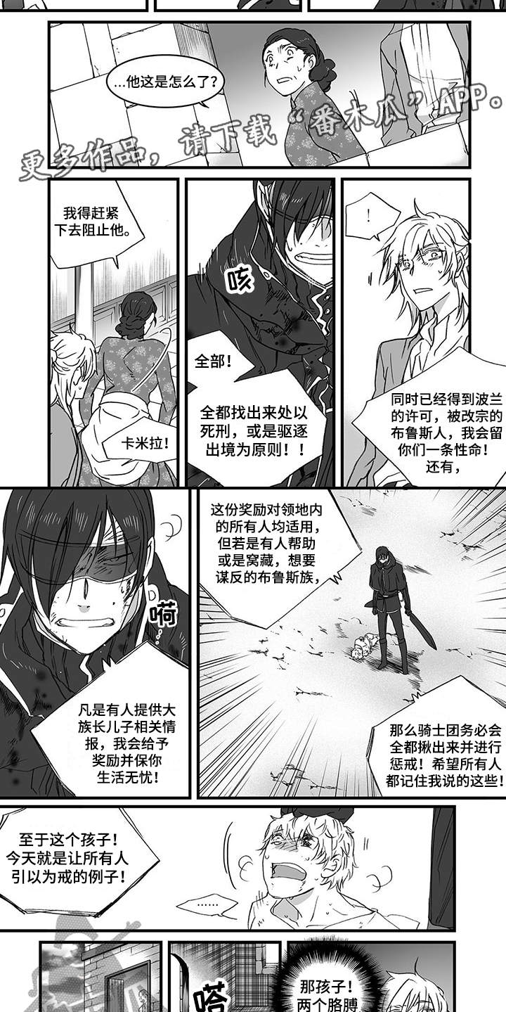 《落魄王子》漫画最新章节第17章：无情免费下拉式在线观看章节第【5】张图片