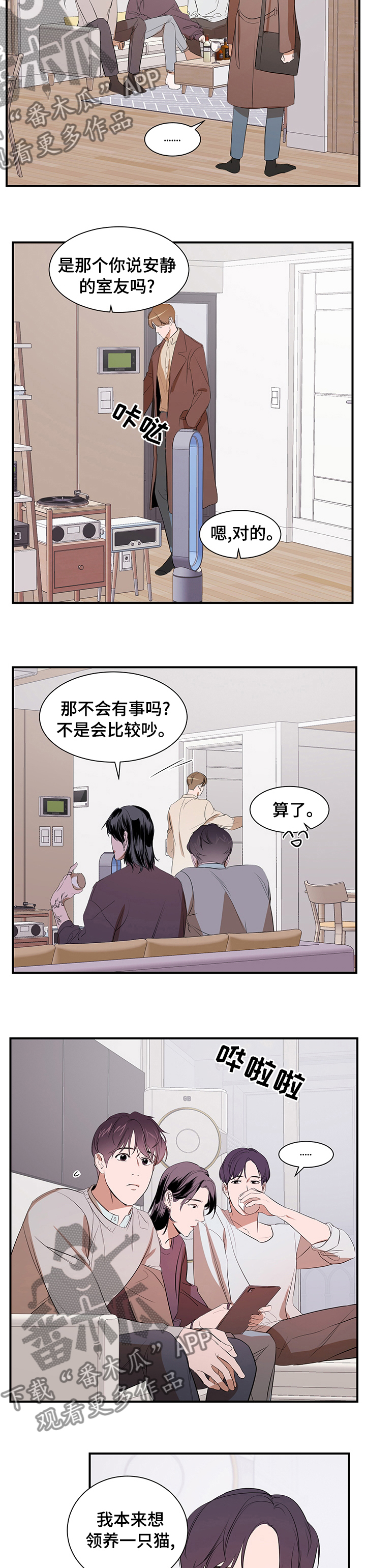 《私人空间》漫画最新章节第63章：一只猫免费下拉式在线观看章节第【7】张图片