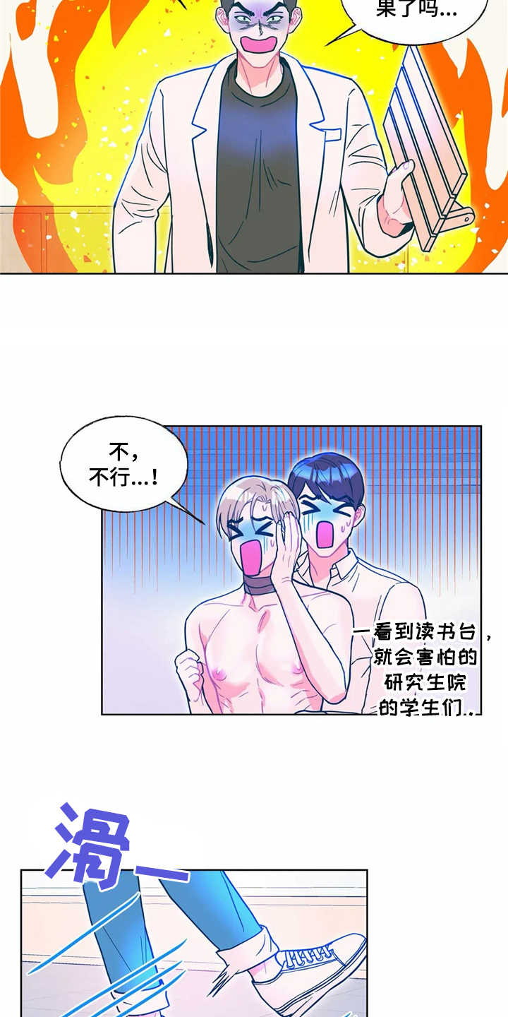 《高能研究所》漫画最新章节第12章：吓一跳免费下拉式在线观看章节第【8】张图片