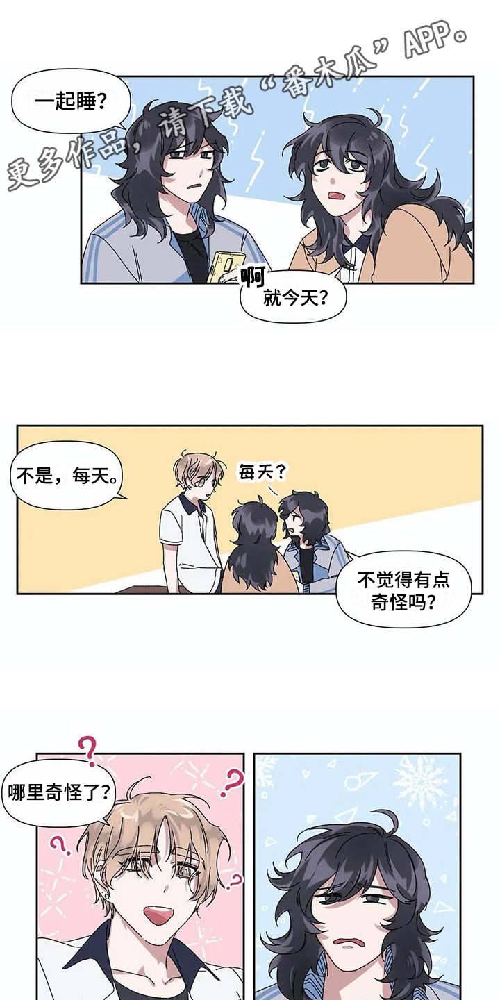 《情书计划》漫画最新章节第13章：很奇怪免费下拉式在线观看章节第【8】张图片