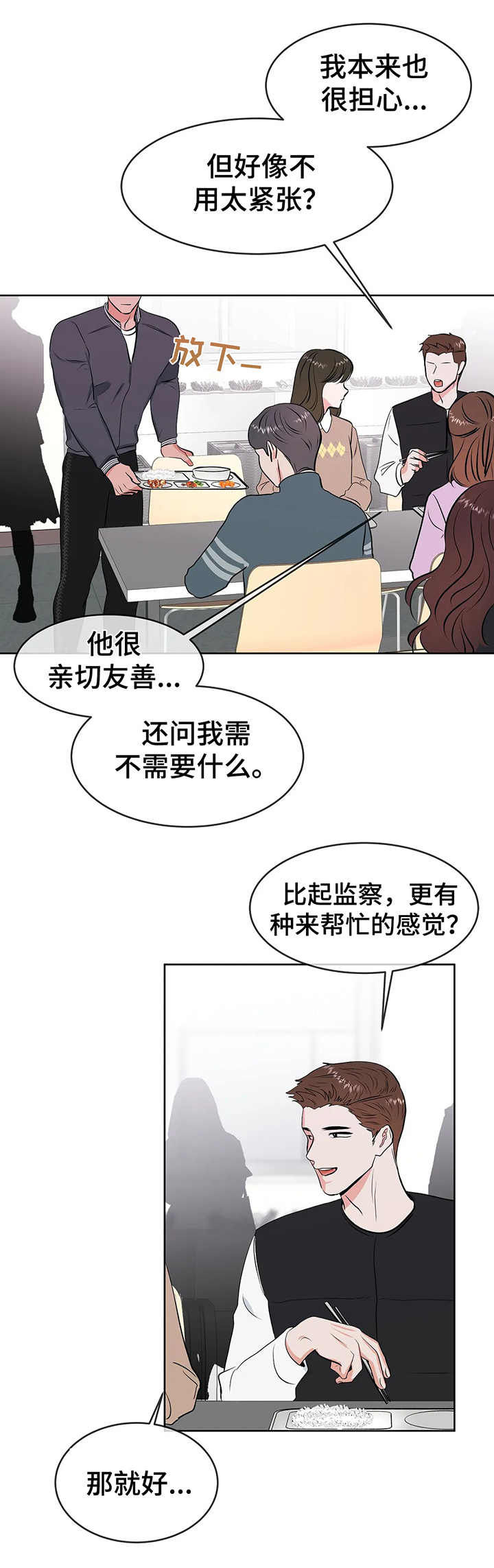 《校园监察》漫画最新章节第11章：慌张免费下拉式在线观看章节第【10】张图片