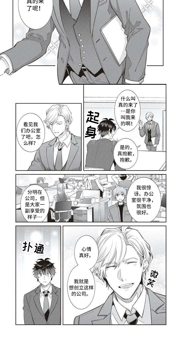 《绝对王子》漫画最新章节第1章：名片免费下拉式在线观看章节第【1】张图片