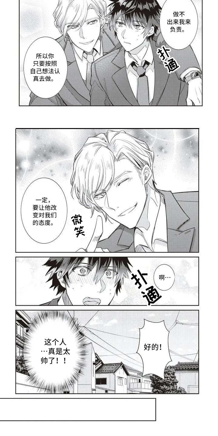 《绝对王子》漫画最新章节第2章：社长免费下拉式在线观看章节第【2】张图片