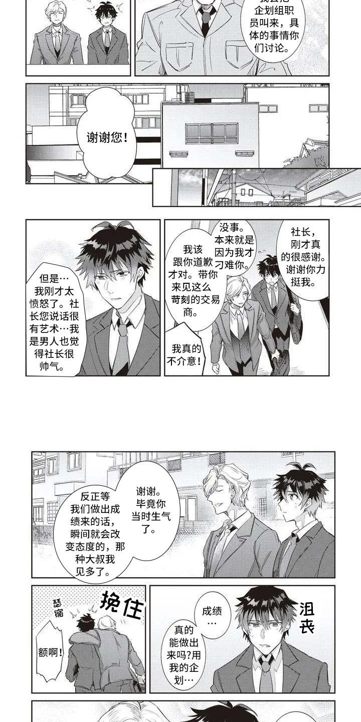 《绝对王子》漫画最新章节第2章：社长免费下拉式在线观看章节第【3】张图片