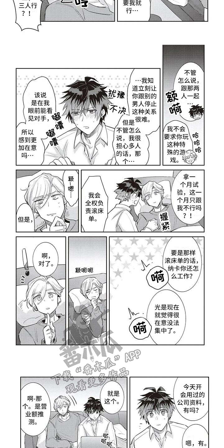 《绝对王子》漫画最新章节第6章：条件免费下拉式在线观看章节第【2】张图片