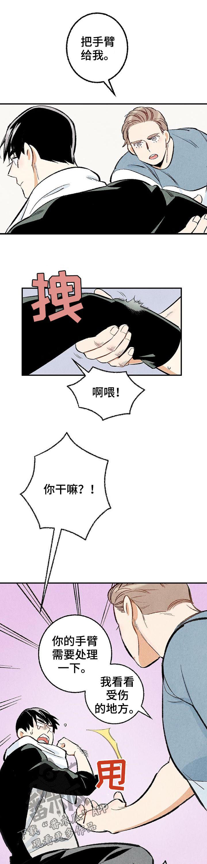 《完美伴侣》漫画最新章节第25章：擦药免费下拉式在线观看章节第【9】张图片