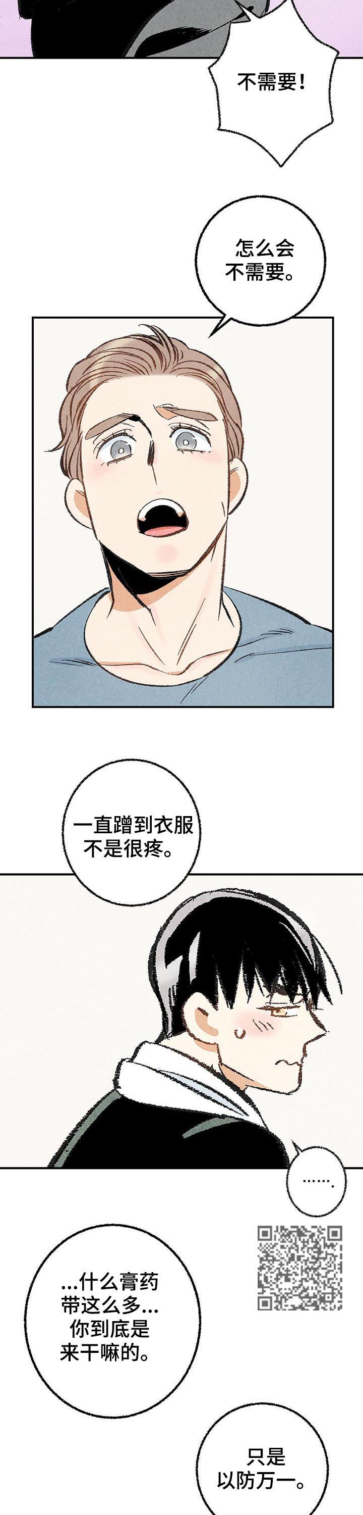 《完美伴侣》漫画最新章节第25章：擦药免费下拉式在线观看章节第【8】张图片