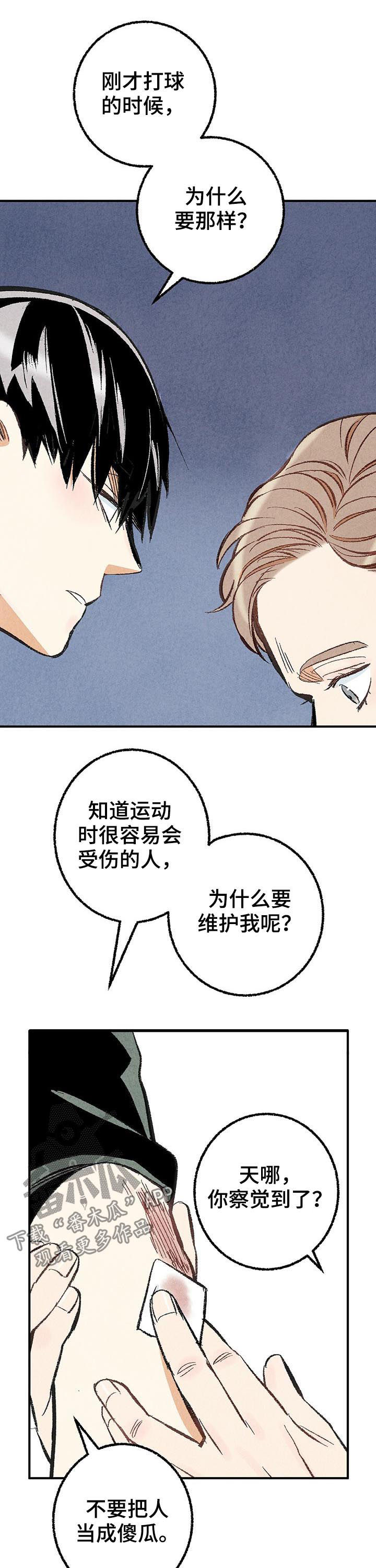 《完美伴侣》漫画最新章节第25章：擦药免费下拉式在线观看章节第【3】张图片