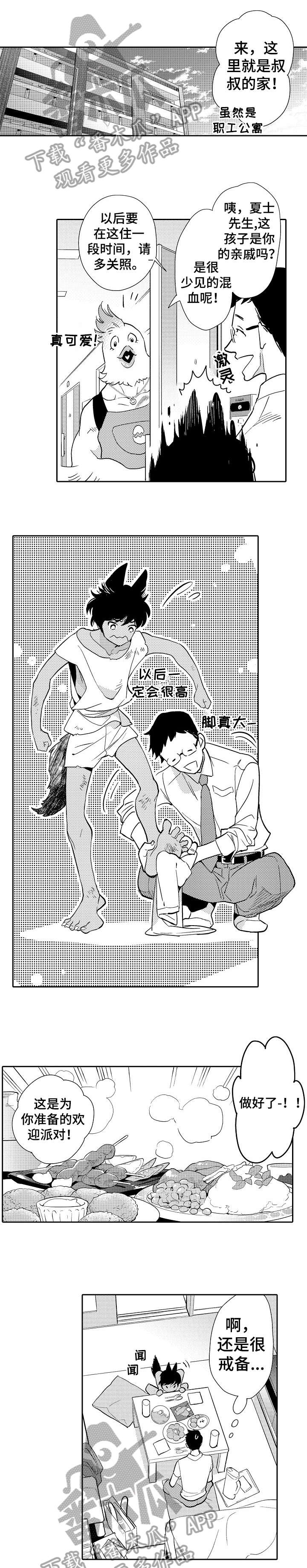 《他带来了光》漫画最新章节第2章：伤痕免费下拉式在线观看章节第【6】张图片