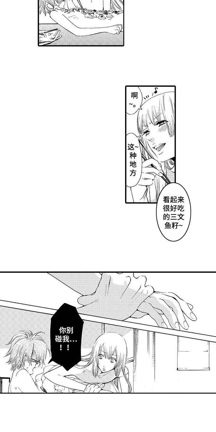 《为作品而生》漫画最新章节第5章：食物免费下拉式在线观看章节第【3】张图片