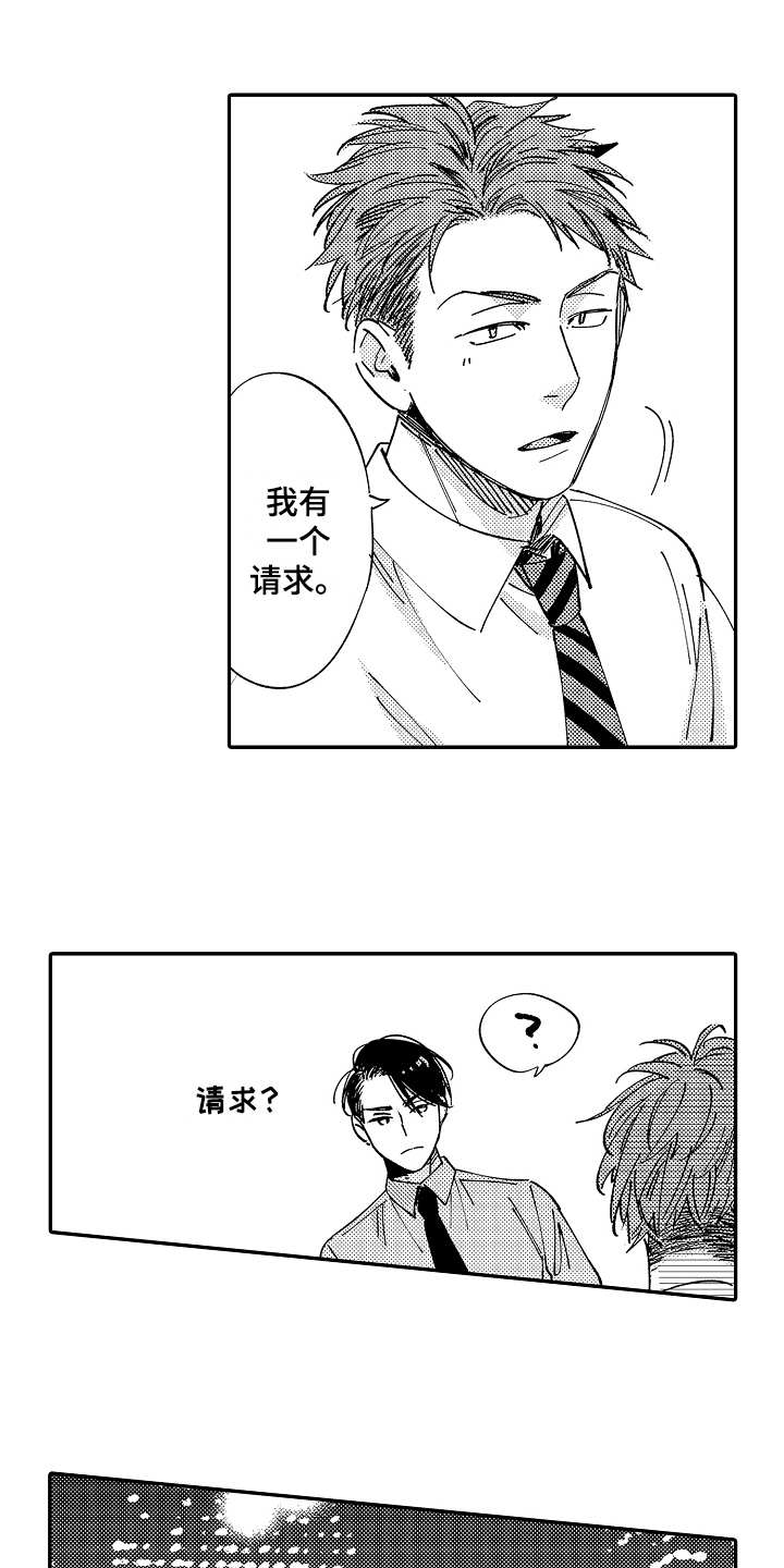 《老板很可爱》漫画最新章节第18章：请求免费下拉式在线观看章节第【9】张图片