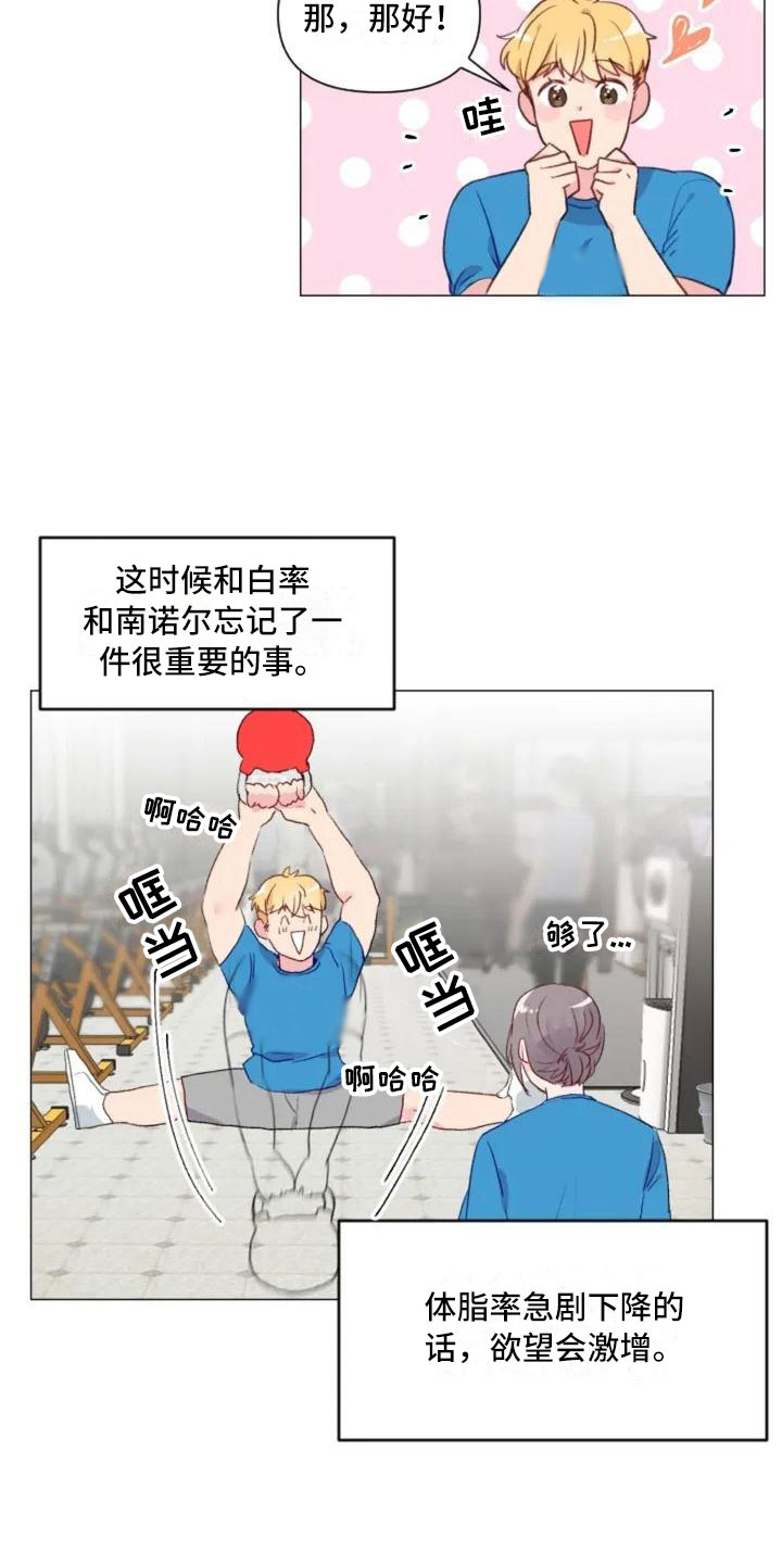 《怪人健身》漫画最新章节第9章：减肥邀请免费下拉式在线观看章节第【9】张图片