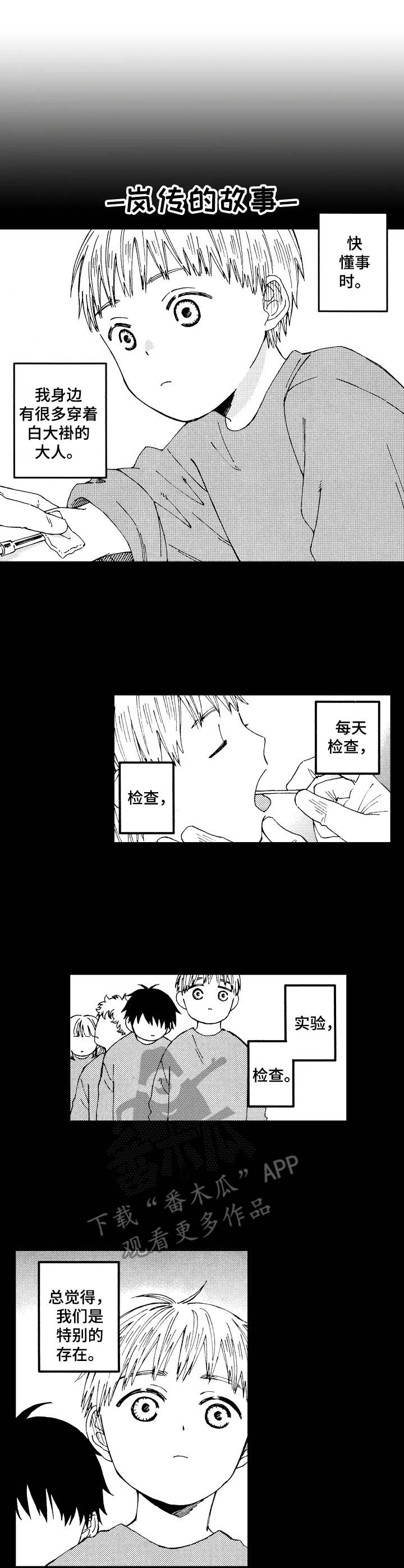 《沙迦与岚传》漫画最新章节第10章：特别的存在免费下拉式在线观看章节第【9】张图片