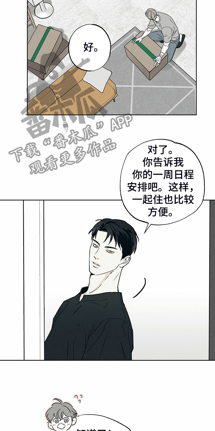 《送上门的爱》漫画最新章节第41章：跟我住免费下拉式在线观看章节第【4】张图片