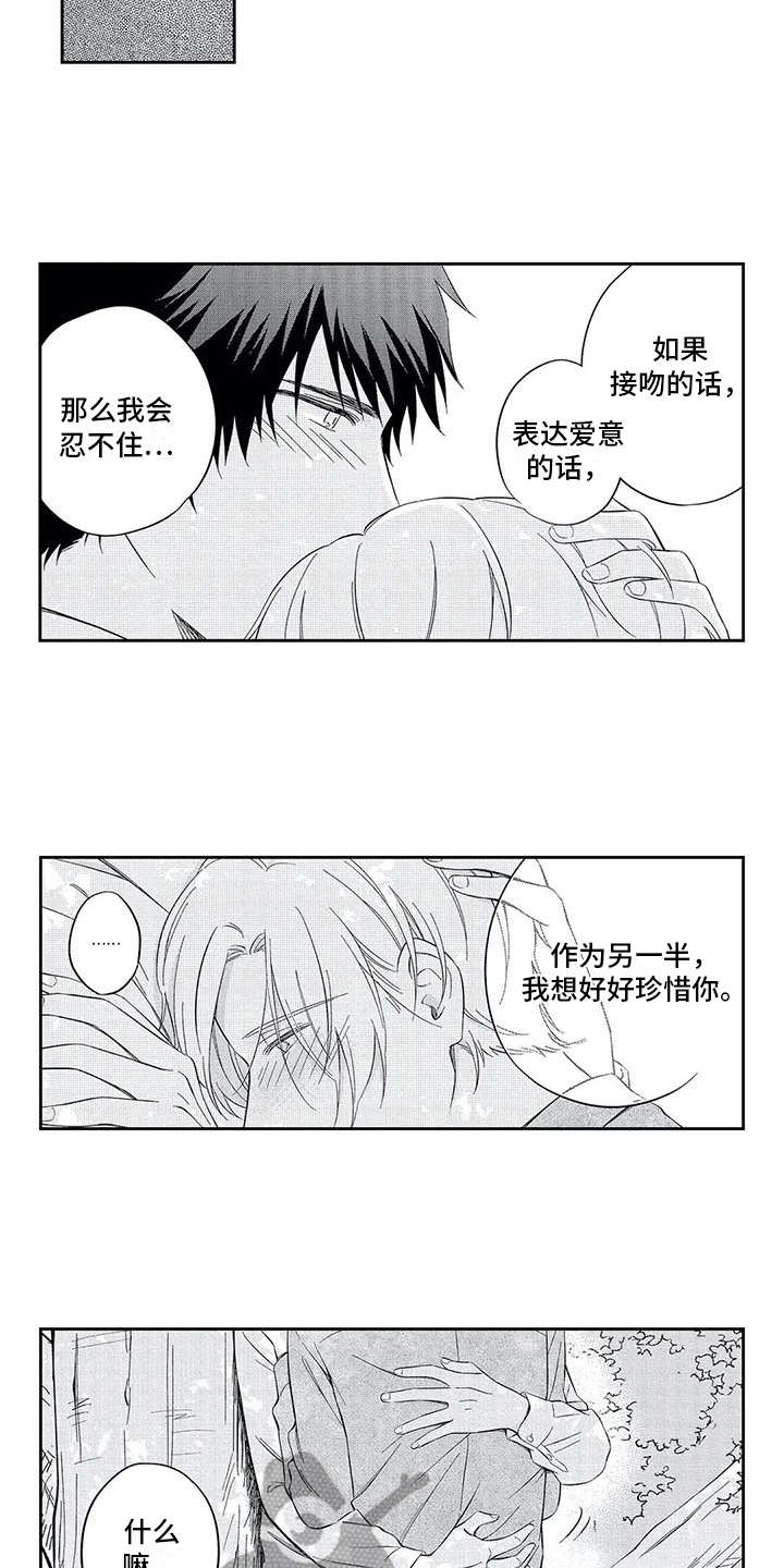 《兽人男友》漫画最新章节第6章：说出口免费下拉式在线观看章节第【3】张图片