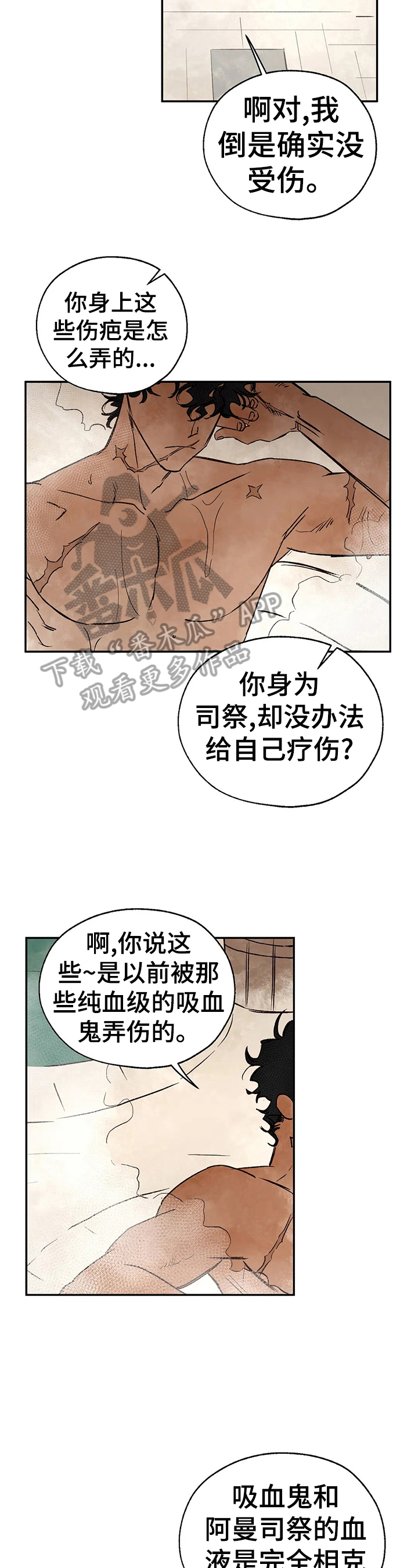 《血之诅咒》漫画最新章节第21章：伤痕来源免费下拉式在线观看章节第【3】张图片