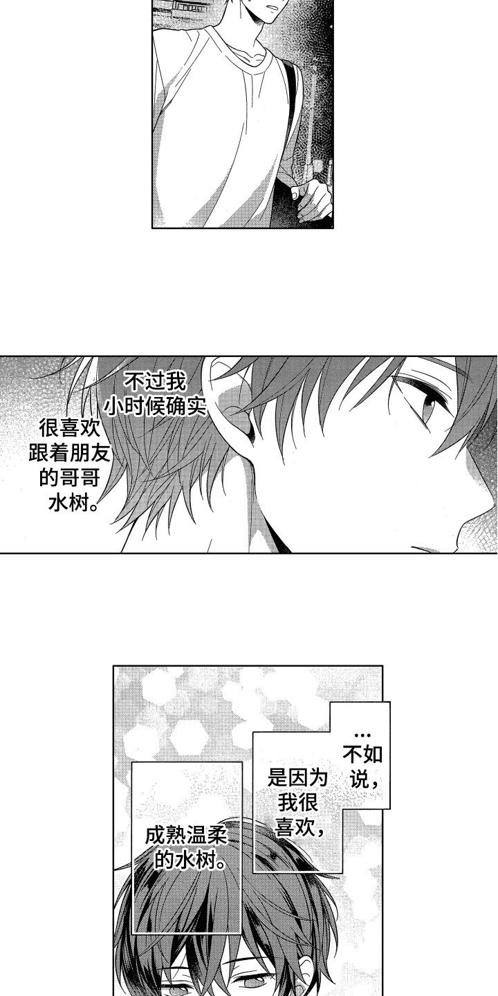 《融化的吻》漫画最新章节第2章：耀眼免费下拉式在线观看章节第【5】张图片