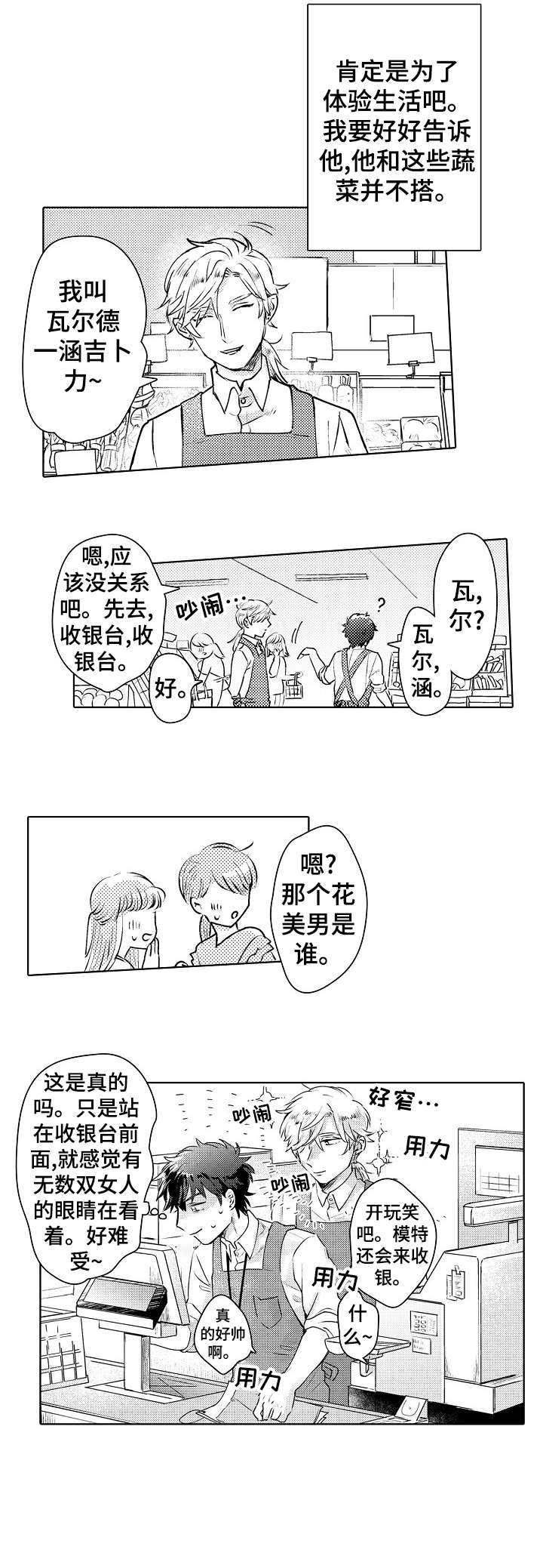 《石油王的爱人》漫画最新章节第1章：新人免费下拉式在线观看章节第【2】张图片