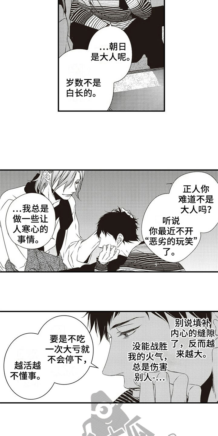 《爱的零距离》漫画最新章节第13章：伤口免费下拉式在线观看章节第【15】张图片