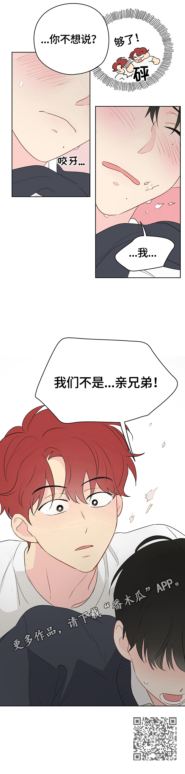 《奇怪的梦境》漫画最新章节第30章：不是亲兄弟免费下拉式在线观看章节第【1】张图片