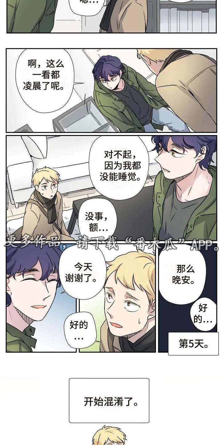 《杀手室友》漫画最新章节第13章：混淆免费下拉式在线观看章节第【6】张图片