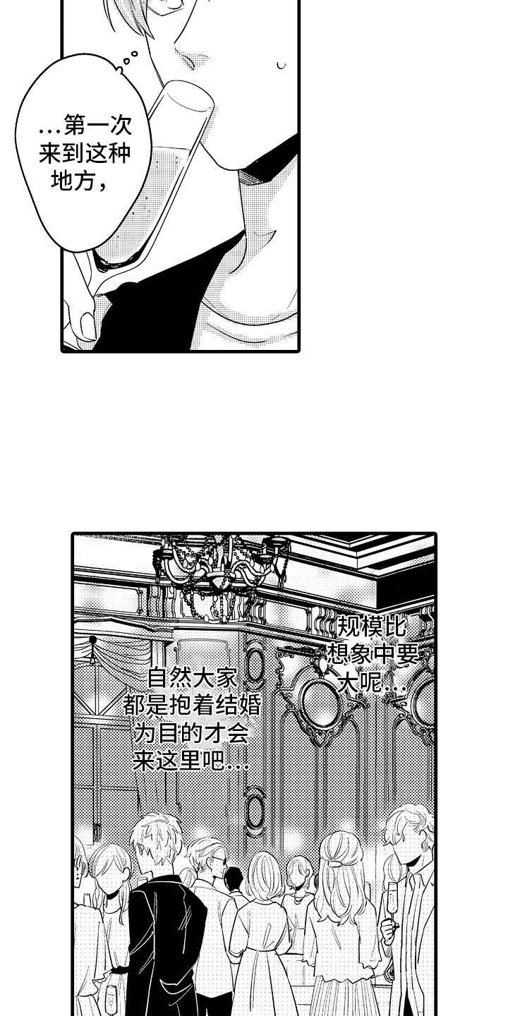 《婚姻协奏曲》漫画最新章节第6章：相亲的派对免费下拉式在线观看章节第【4】张图片