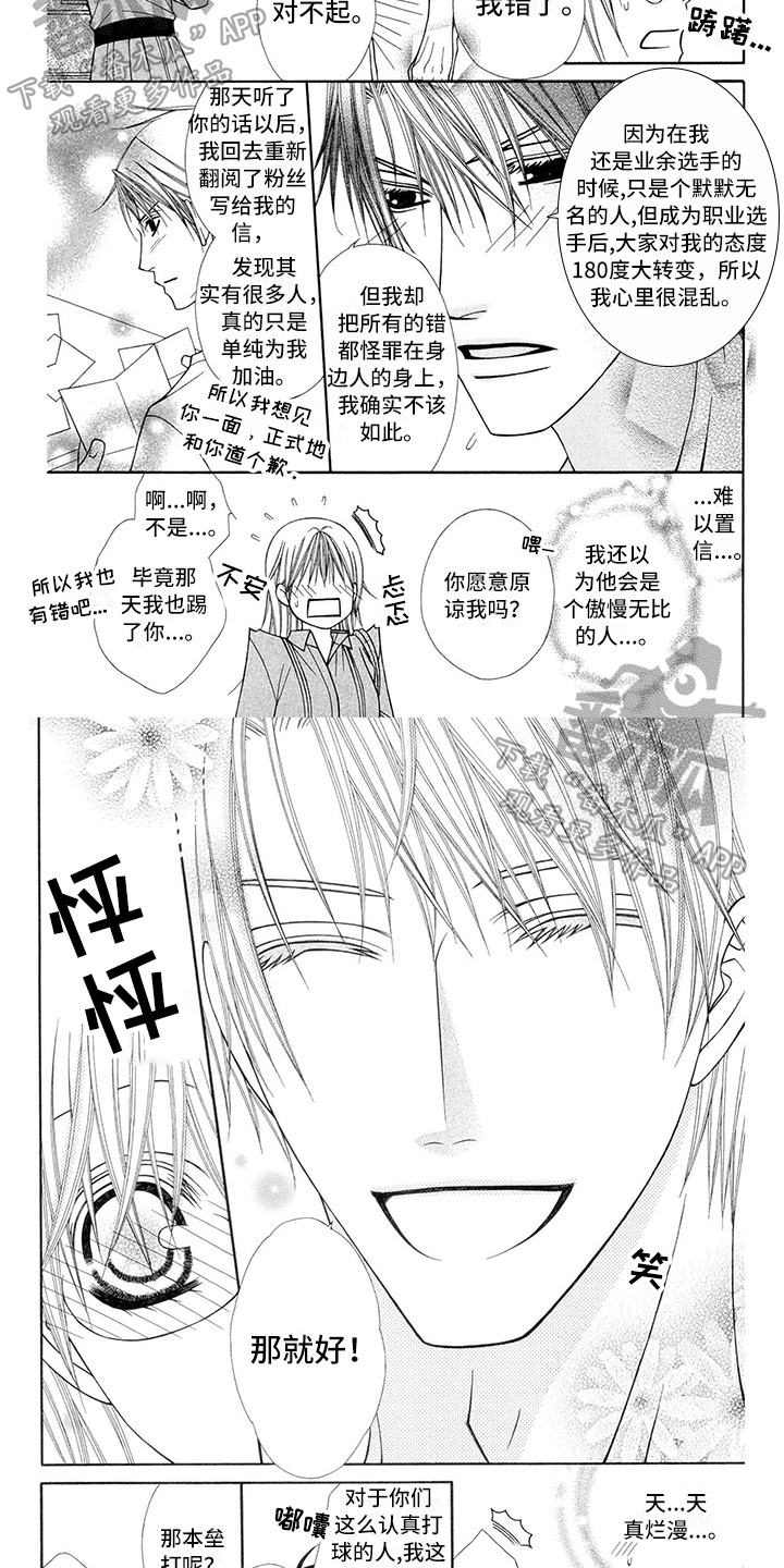 《制服恋人》漫画最新章节第28章：职业选手：卖力免费下拉式在线观看章节第【5】张图片