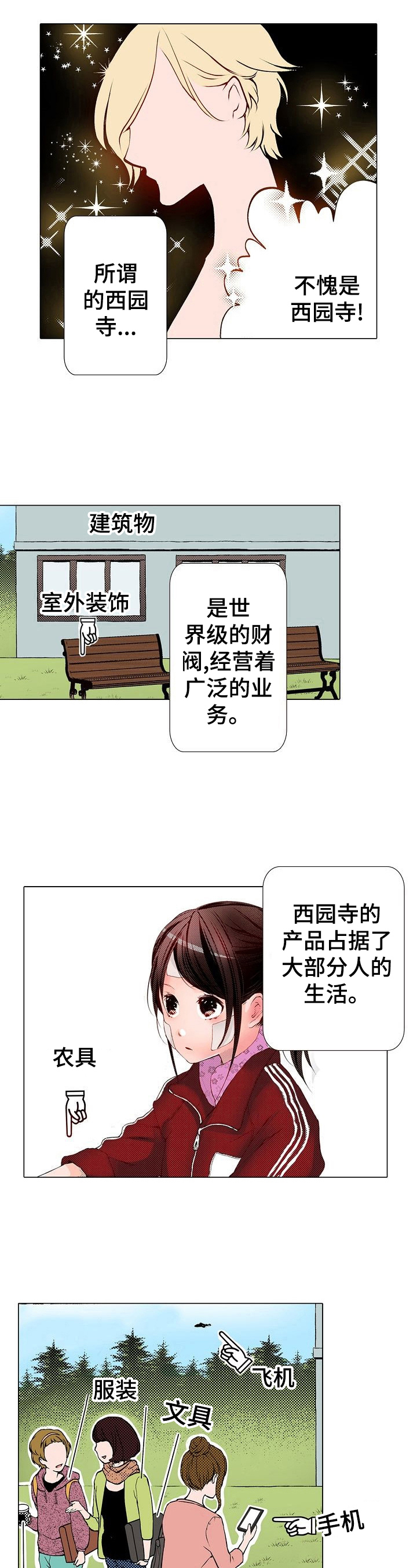 《准备好被拥抱》漫画最新章节第1章：上流学校免费下拉式在线观看章节第【5】张图片