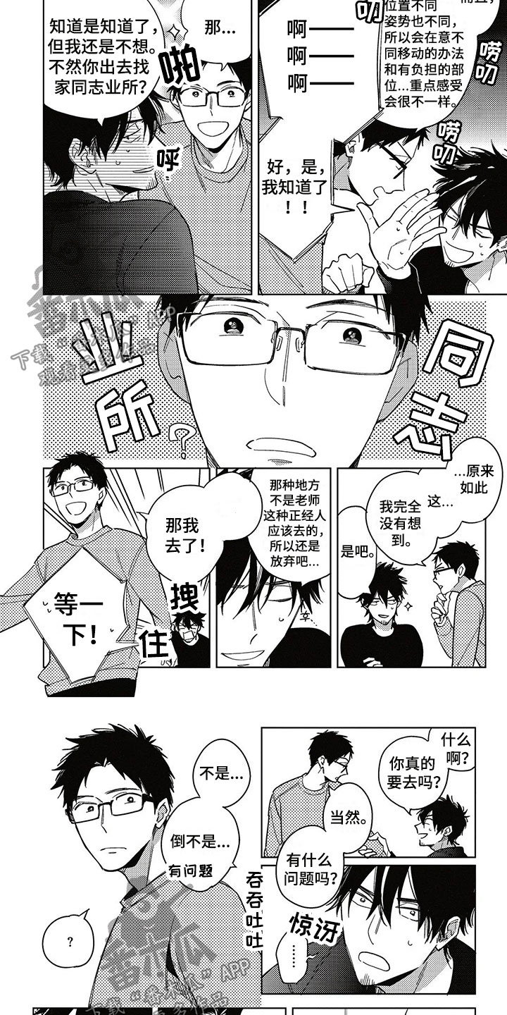 《呀这是漫画陷阱》漫画最新章节第15章：换位免费下拉式在线观看章节第【2】张图片