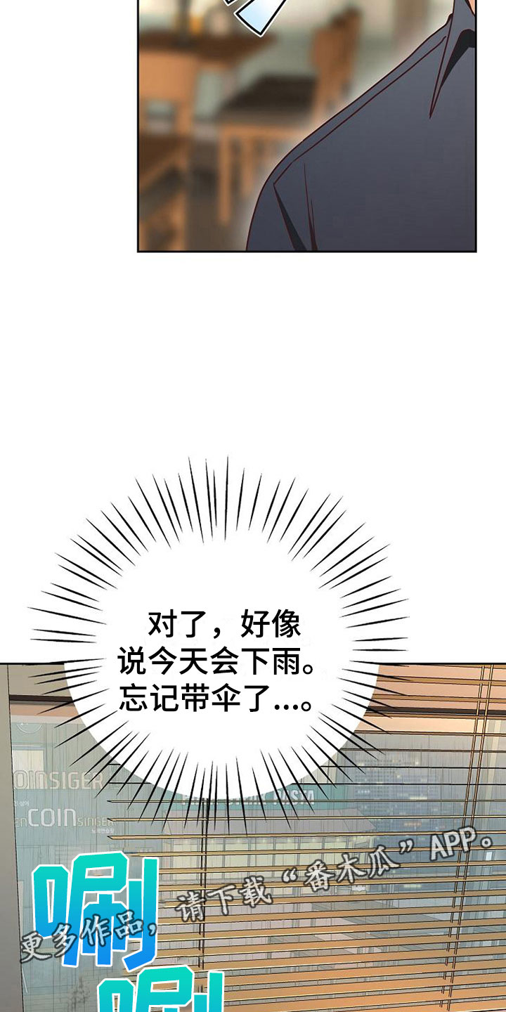 《天降横祸》漫画最新章节第24章：雨夜免费下拉式在线观看章节第【2】张图片