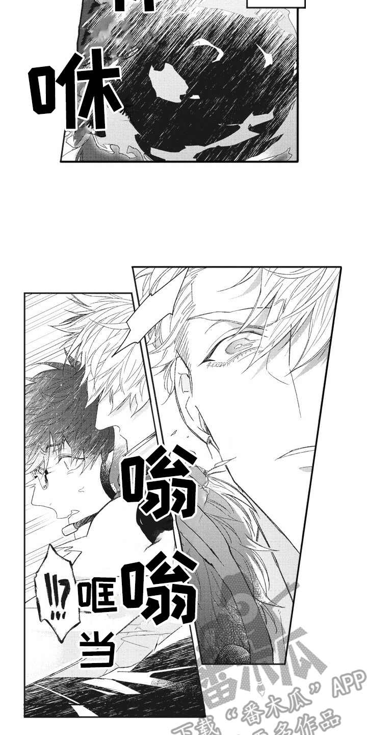 《我和骑士在一起》漫画最新章节第6章：太帅了免费下拉式在线观看章节第【2】张图片