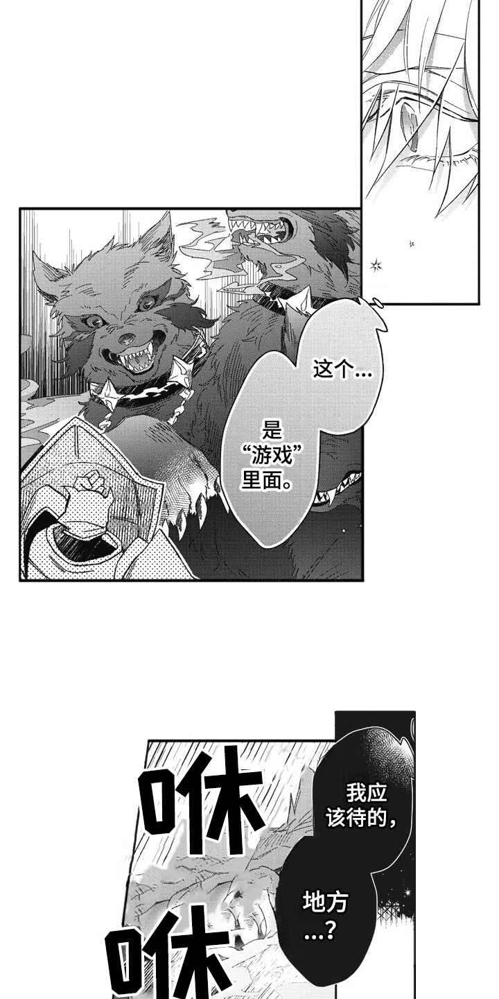 《我和骑士在一起》漫画最新章节第6章：太帅了免费下拉式在线观看章节第【3】张图片