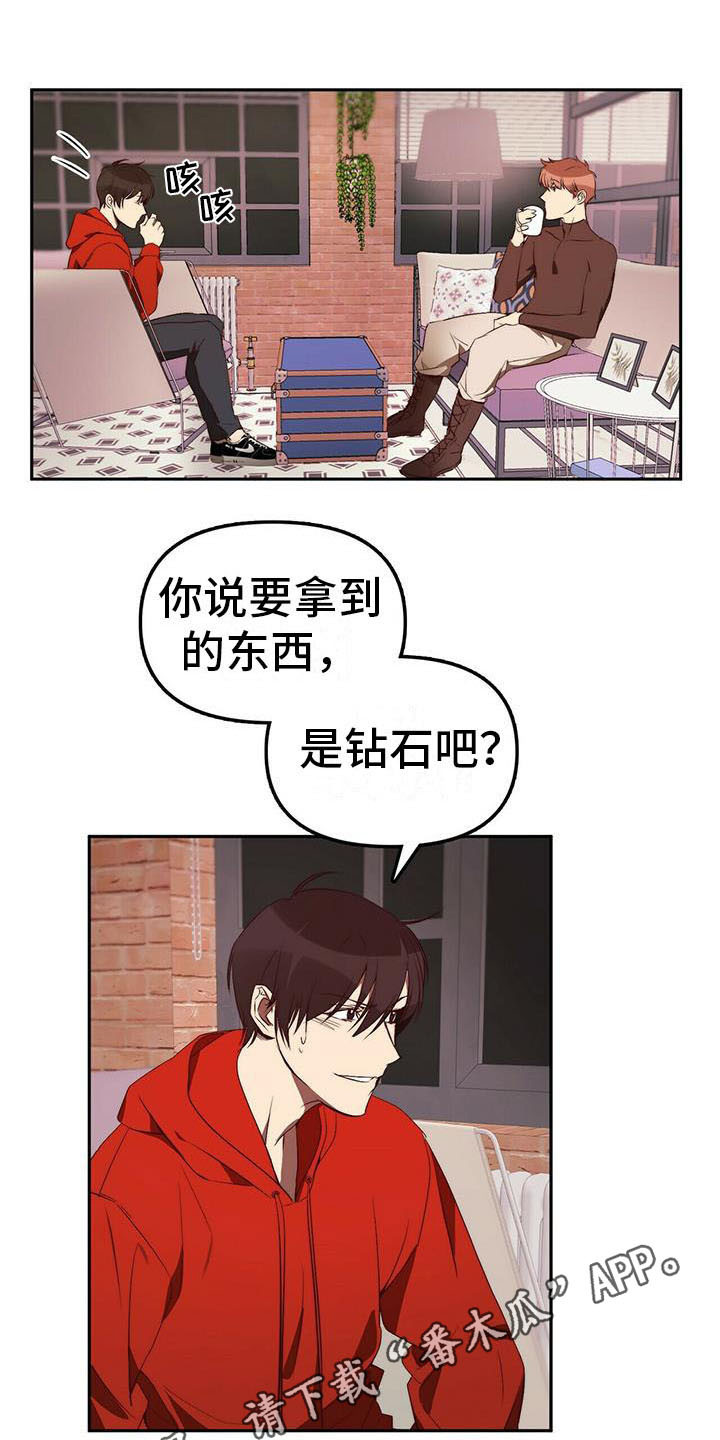 《钻石神偷》漫画最新章节第11章：忽悠免费下拉式在线观看章节第【9】张图片