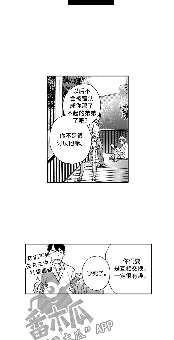 《我们的相遇》漫画最新章节第5章：双胞胎兄弟免费下拉式在线观看章节第【8】张图片