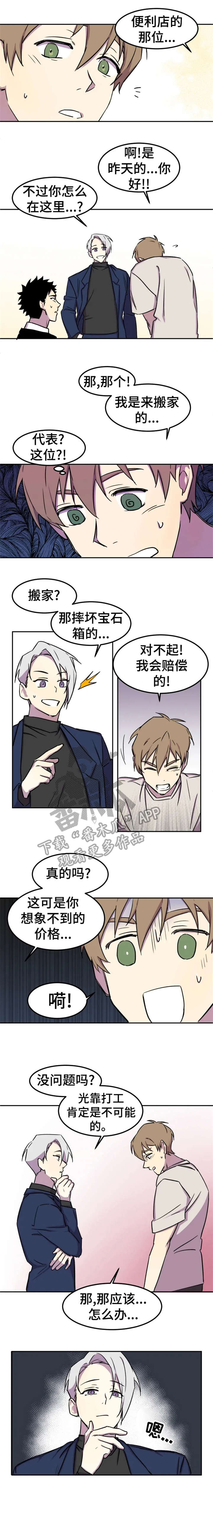 《可疑的信徒》漫画最新章节第2章：抵债免费下拉式在线观看章节第【2】张图片