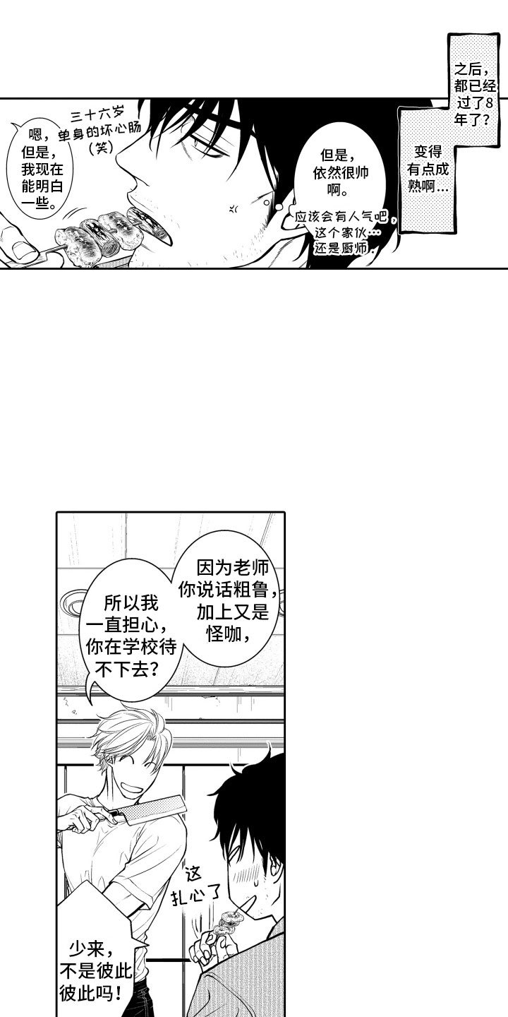 《补偿约定》漫画最新章节第1章：重逢免费下拉式在线观看章节第【3】张图片