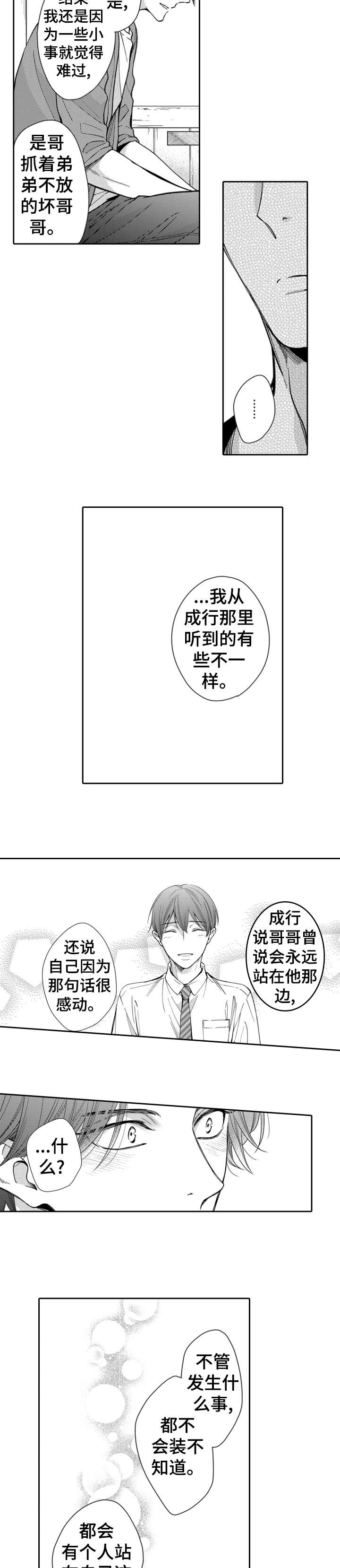 《兄长的浪漫情史》漫画最新章节第5章：幸好免费下拉式在线观看章节第【5】张图片