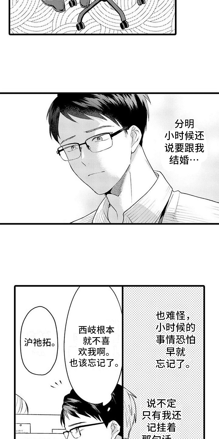 《只能偷看一眼》漫画最新章节第3章：郁闷免费下拉式在线观看章节第【4】张图片