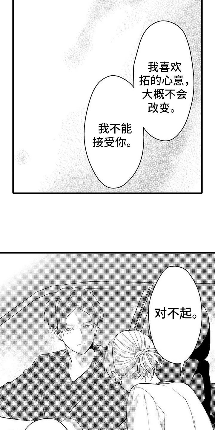 《只能偷看一眼》漫画最新章节第13章：心意免费下拉式在线观看章节第【7】张图片